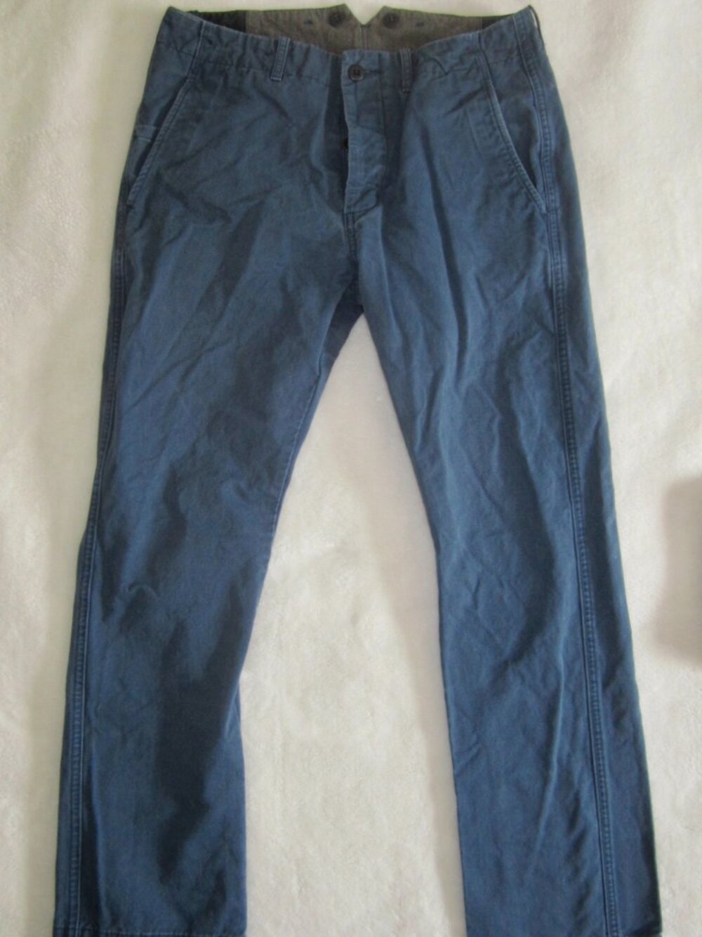 WALLACE & BARNES x J Crew Button Fly Fishtail Back Pants Men’s 30